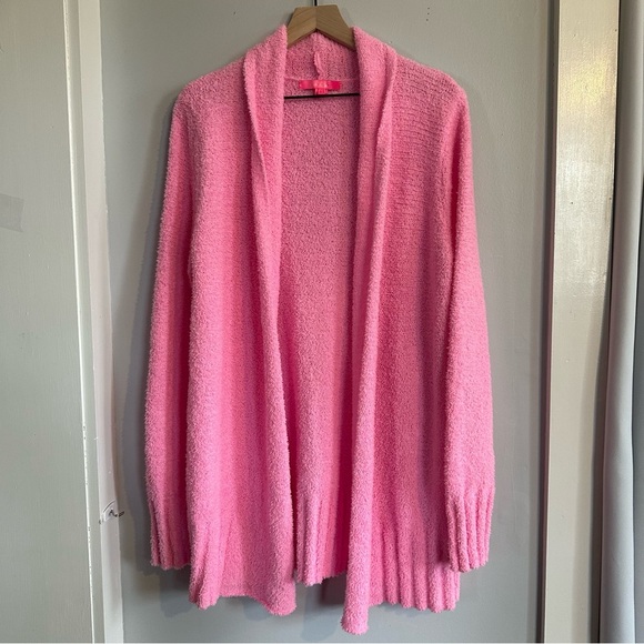 Lilly Pulitzer Sweaters - Lilly Pulitzer Basia Cardigan, Size L, Lilac Rose Pink